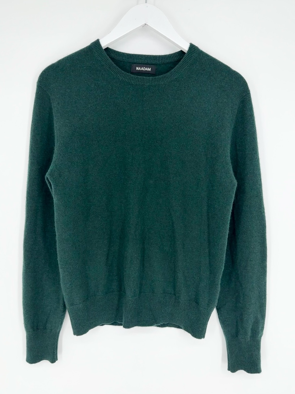 Naadam Dark Green Cashmere Sweater